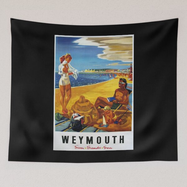 Item preview, cartel ferroviario Weymouth designed and sold by stickart-marek.