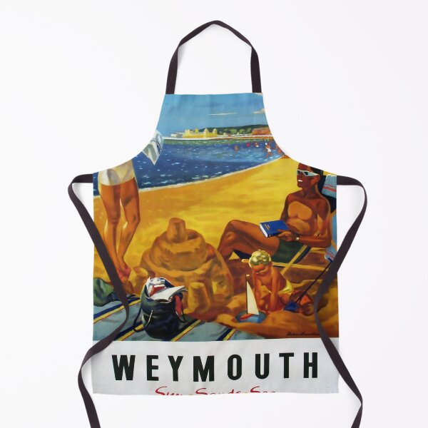 Item preview, Railway Poster Weymouth designed and sold by stickart-marek.
