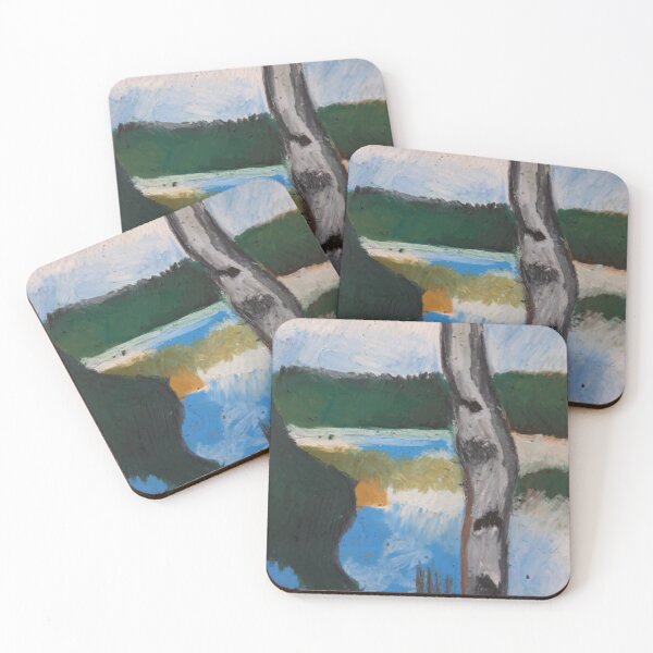 Item preview, Birch with a smal lake designed and sold by Sara Berlekom.