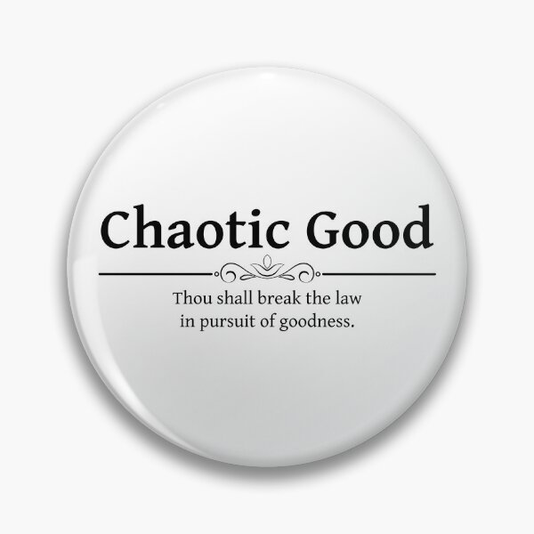 Item preview, Chaotic Good DND 5e RPG Alignment Role Playing designed and sold by geekydesigner.