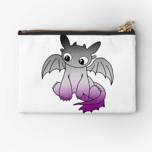 A Dragon For Asexuals - Toothless The Dragon Zipper Pouch