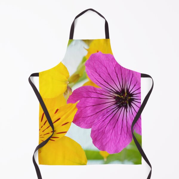 Item preview, Alstroemeria aurea  Peruvian lily  and  Geranium psilostemon  AGM  Armenian cranesbill  designed and sold by Chris Burrows.