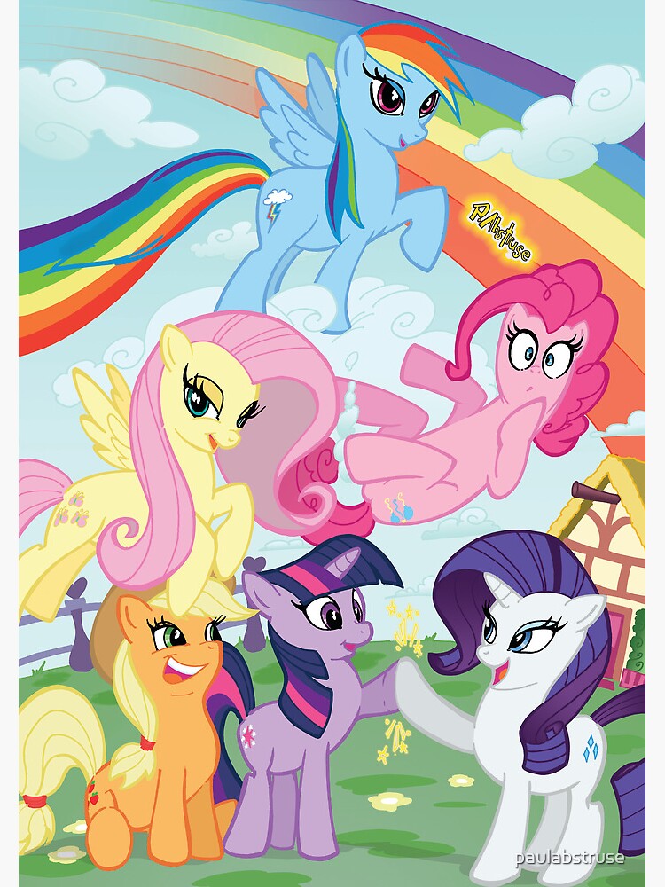 My little pony names, My little pony poster, My little pony drawing