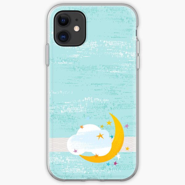 Moon in a Cloud iPhone Soft Case