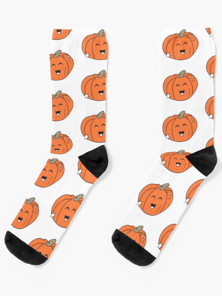 baby pumpkin socks