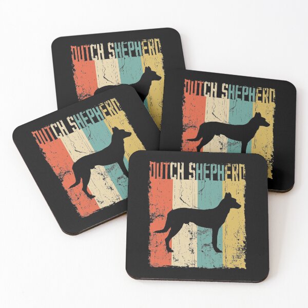 Item preview, dutch shepherd Vintage Retro Classis Dog Lover Gift designed and sold by rafaeltto.