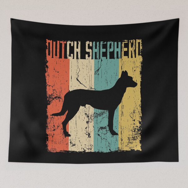 Artikelvorschau, dutch shepherd Vintage Retro Classis Dog Lover Gift entworfen und verkauft von rafaeltto.