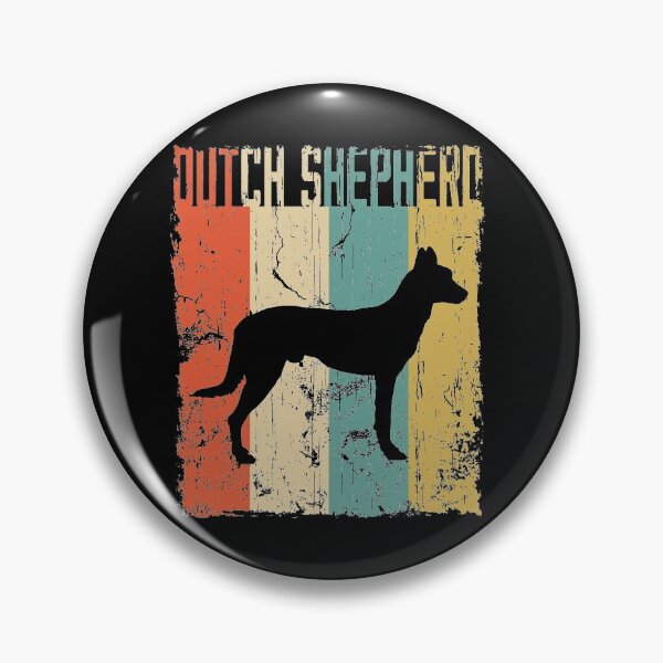 Artikelvorschau, dutch shepherd Vintage Retro Classis Dog Lover Gift entworfen und verkauft von rafaeltto.