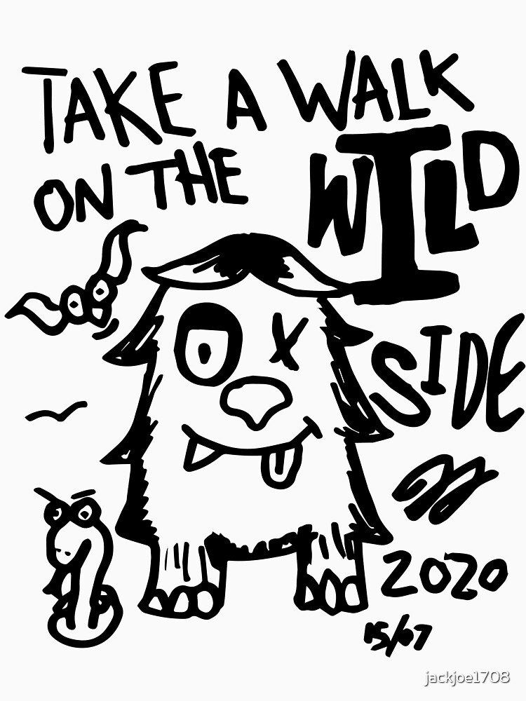 t shirt take a walk on the wild side