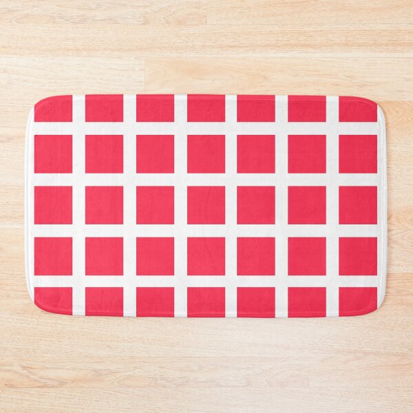 Item preview, Big Squares - Cherry Red Colorway - Jessica Poundstone designed and sold by Poundstone.