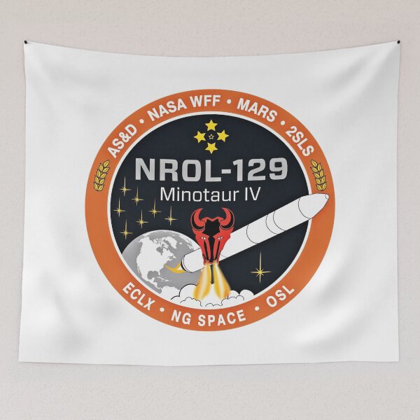 Item preview, NROL-129 Launch Team Logo designed and sold by Nikki SpaceStuffPlus.