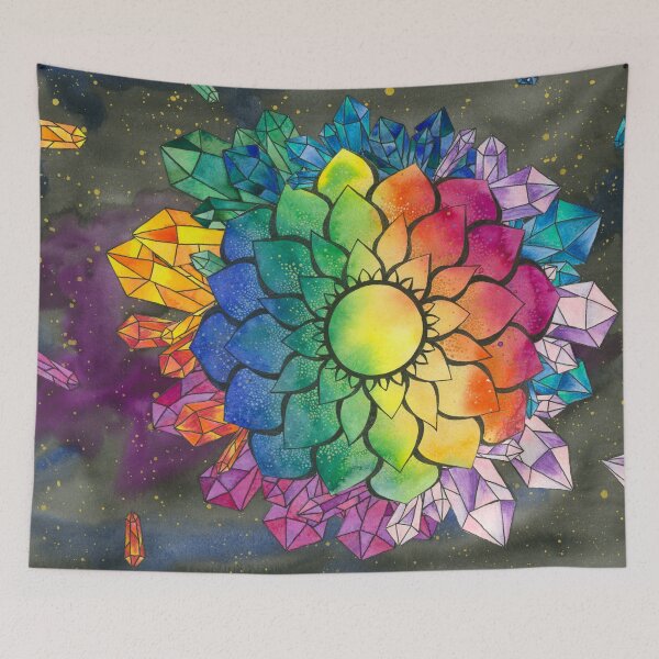 Artikelvorschau, Rainbow crystals entworfen und verkauft von Foenix-Mandalas.