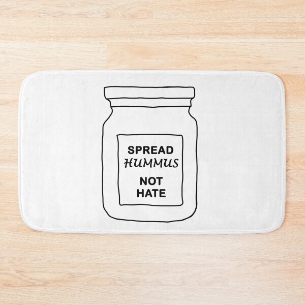 Item preview, Spread hummus not hate designed and sold by Anna Prendergast.