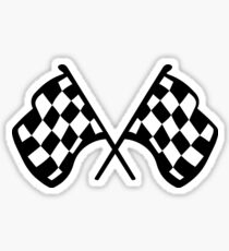 Grand Prix Flags Sticker