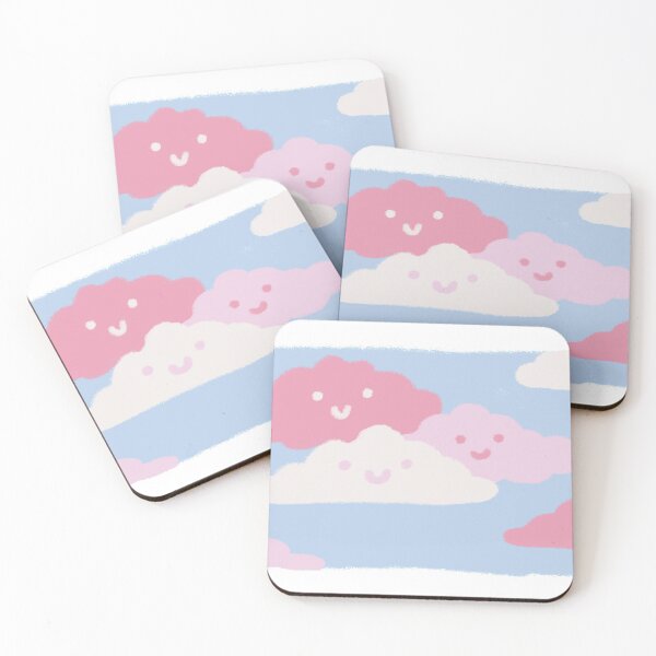 Item preview, happy clouds designed and sold by Sarah Quinn.