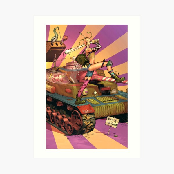 Tank Girl Print Art Print
