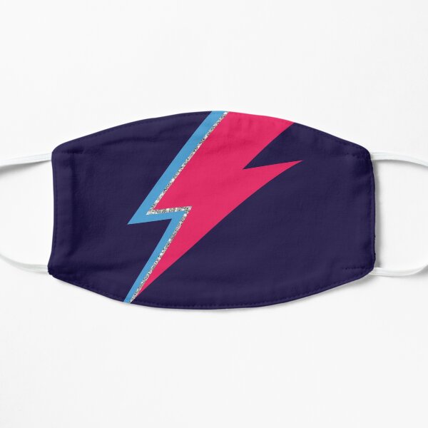 Lightning Face Masks Redbubble - roblox codes for music lightning bolt