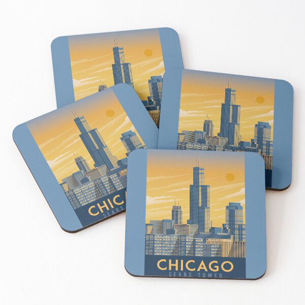 Artikelvorschau, Sears Tower Chicago - Illinois entworfen und verkauft von art-lovers.