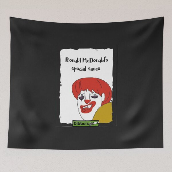 Item preview, Ronald McDonald and his special sauce. designed and sold by gibbosgames.