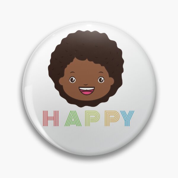 Item preview, Happy black woman designed and sold by Maushmi.