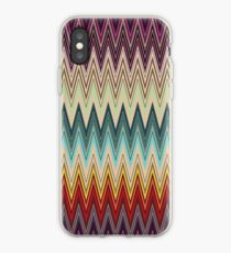 Zig Zag Striped Pattern iPhone Case