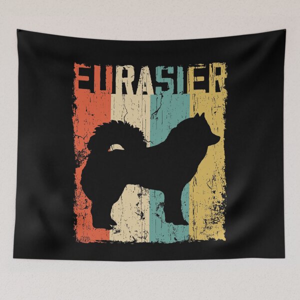 Item preview, eurasier Vintage Retro Classis Dog Lover Gift designed and sold by rafaeltto.