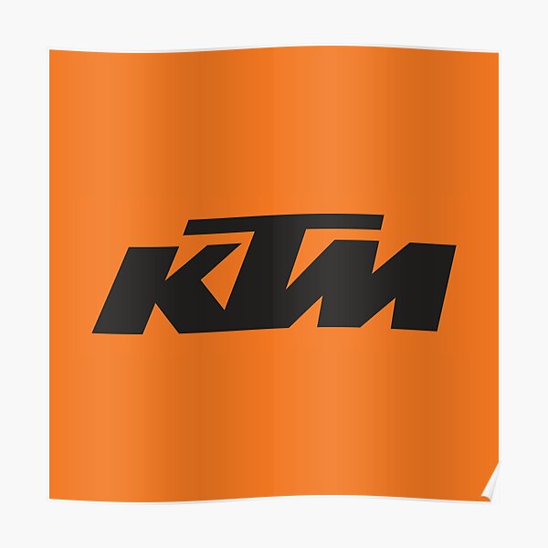 Logo KTM Poster