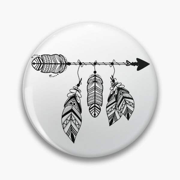 Item preview, Yoga boho - dream catcher arrow with feathers - dreamcatcher designed and sold by BLucknerDesign.