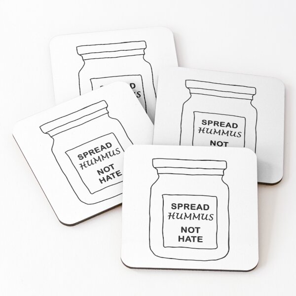 Item preview, Spread hummus not hate designed and sold by Anna Prendergast.