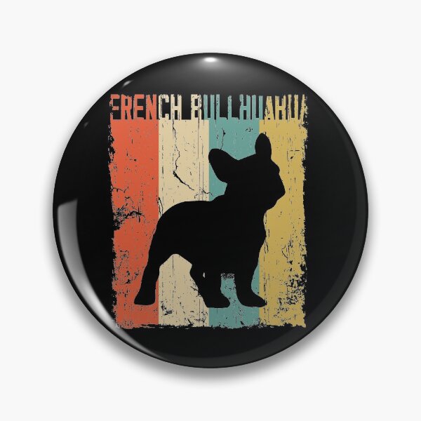 Artikelvorschau, french bullhuahua Vintage Retro Classis Dog Lover Gift entworfen und verkauft von rafaeltto.