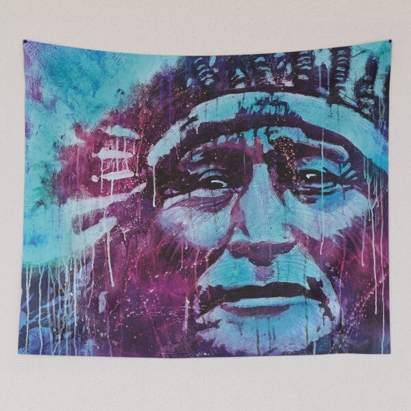 Item preview, INDIAN CHIEF (blue) designed and sold by Didier Chastan.