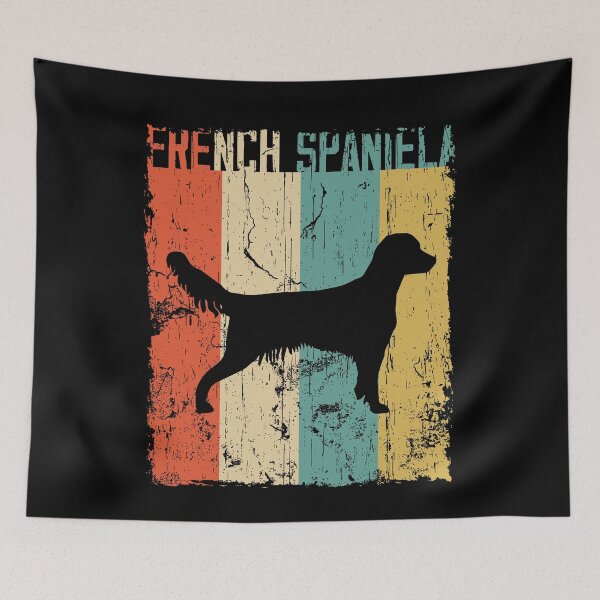 Artikelvorschau, french spaniela Vintage Retro Classis Dog Lover Gift entworfen und verkauft von rafaeltto.