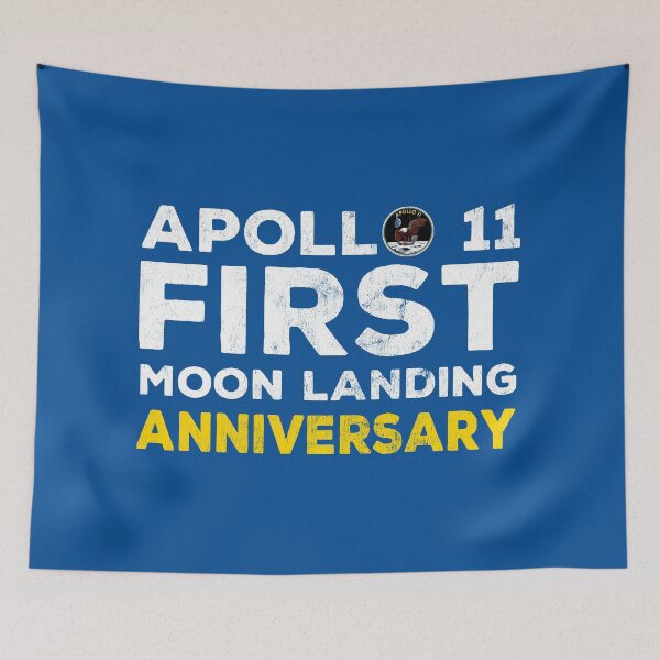 Item preview, Apollo 11 First Moon Landing Anniversary designed and sold by Mitch-Angelo.