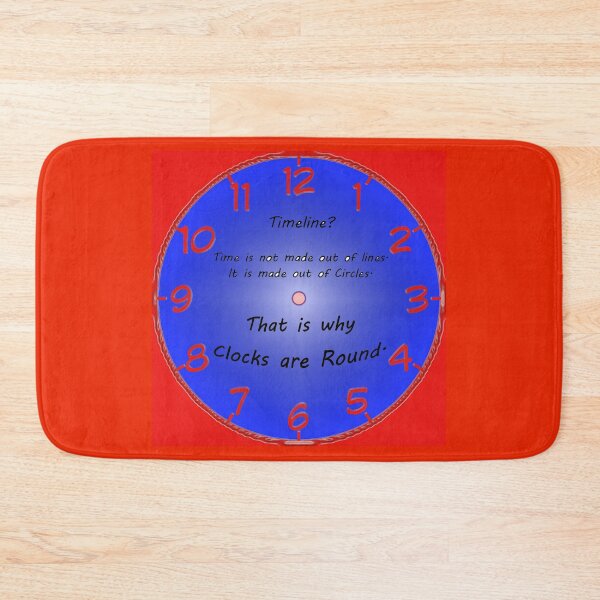 Item preview, Why Clocks are Round designed and sold by HometownSciFi.