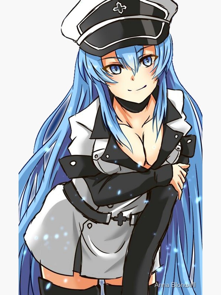 Esdeath Akame Ga Kill Sticker - Esdeath Akame Ga Kill - Discover