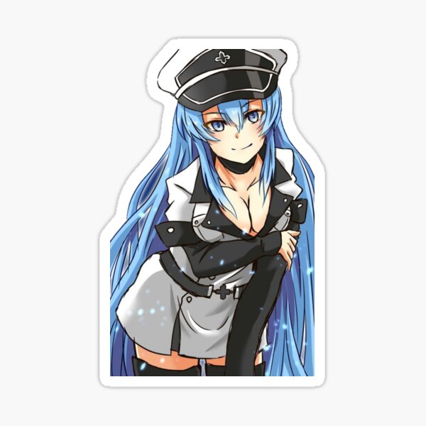 Akame Ga Kill - Esdeath Anime Decal Sticker