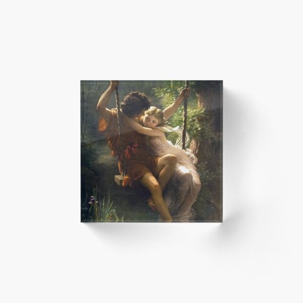 Springtime - Pierre Auguste Cot Acrylic Block