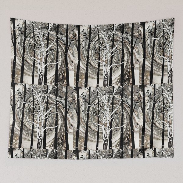 Item preview, Moonlit Birches designed and sold by Aquila Light Pictures.