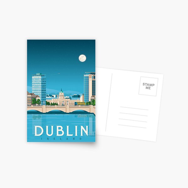 Aperçu de l'œuvre Dublin, Irlande créée et vendue par art-lovers.