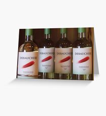 Perfect Wine Pairing Greeting Card