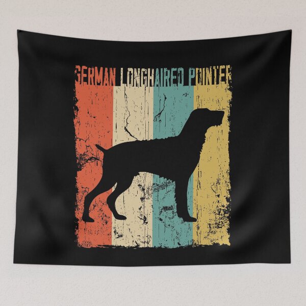 Item preview, german longhaired pointer Vintage Retro Classis Dog Lover Gift designed and sold by rafaeltto.