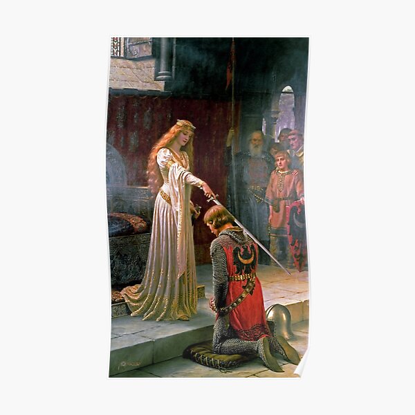 The Accolade - Edmund Blair Leighton Poster