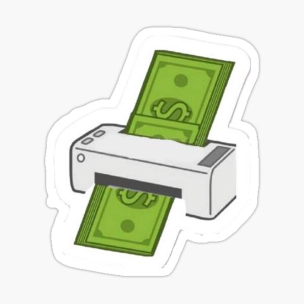 Item preview, Money printer designed and sold by WallStreetBull.