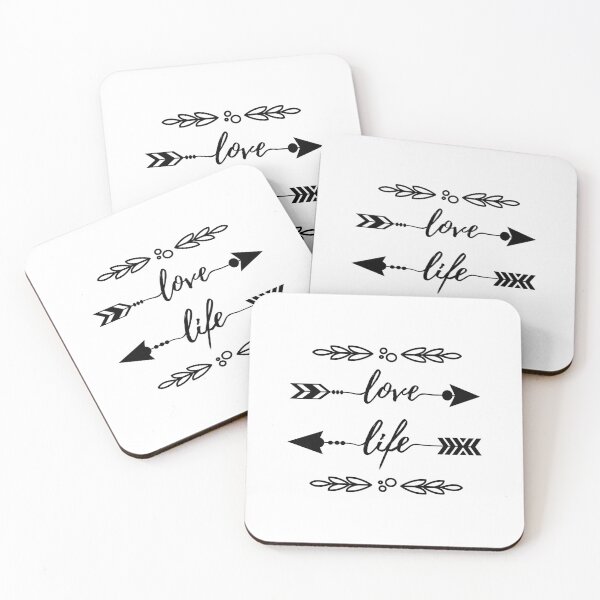 Item preview, Yoga boho - love life - love life - native tribe arrow designed and sold by BLucknerDesign.