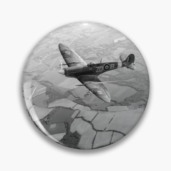 Item preview, Spitfire victory black and white version designed and sold by Flight Artworks.
