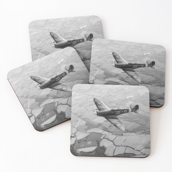 Item preview, Spitfire victory black and white version designed and sold by Flight Artworks.