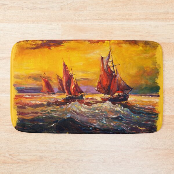 Item preview, Ocean and Ship designed and sold by Ethiyo.