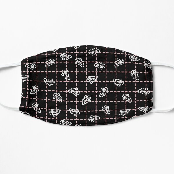 Fluevog Enthusiast Black/Pink Small Mask