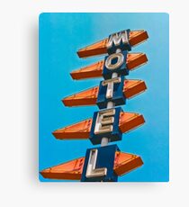 Motel Canvas Print