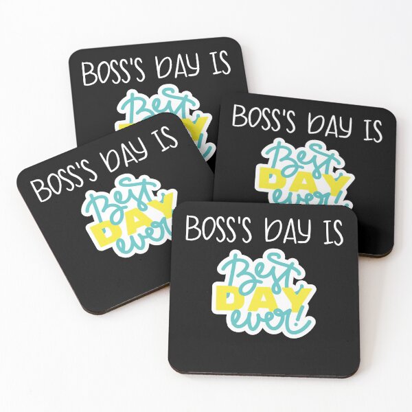 Item preview, BOSS'S DAY IS BEST DAY EVER designed and sold by Ela-Designer.